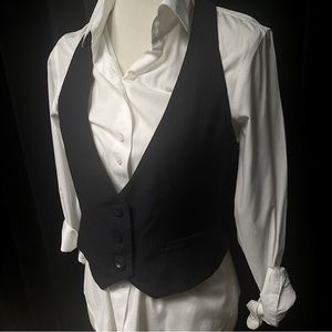 Navy Blue Tuxedo Vest